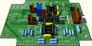 small electromechanical parts installed