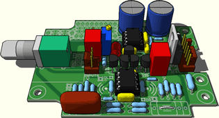 op-amps and buffers installed