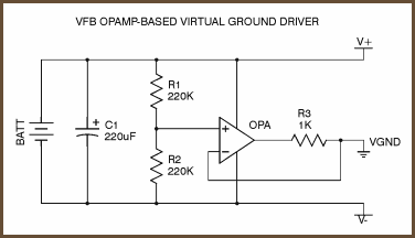 Op Amp Power Supply Single Rail To Dual Rail Converter Low Noise 250mA PWR